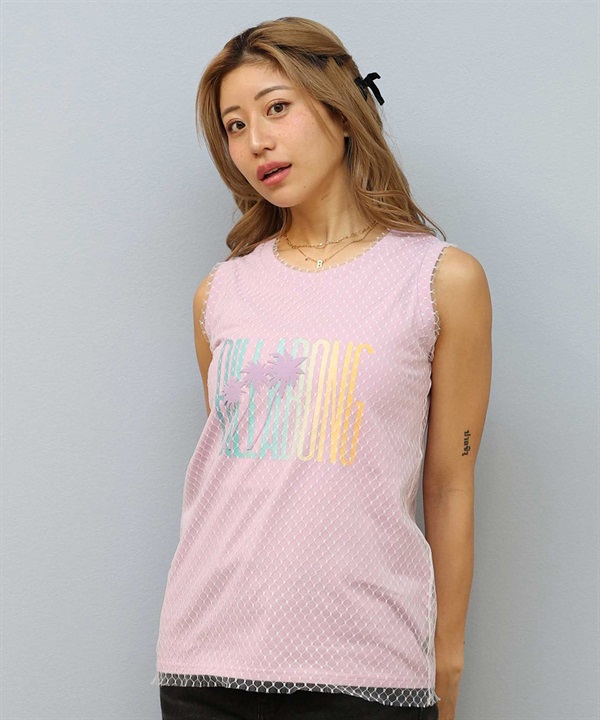 BILLABONG ビラボン タンクトップ レディース レースドッキング ロゴ BF01C-363
