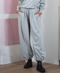 BILLABONG ビラボン ロングパンツ レディース スウェットパンツ 裏毛 WIDE EASY SWEAT PANTS BF013-701(GRH-M)