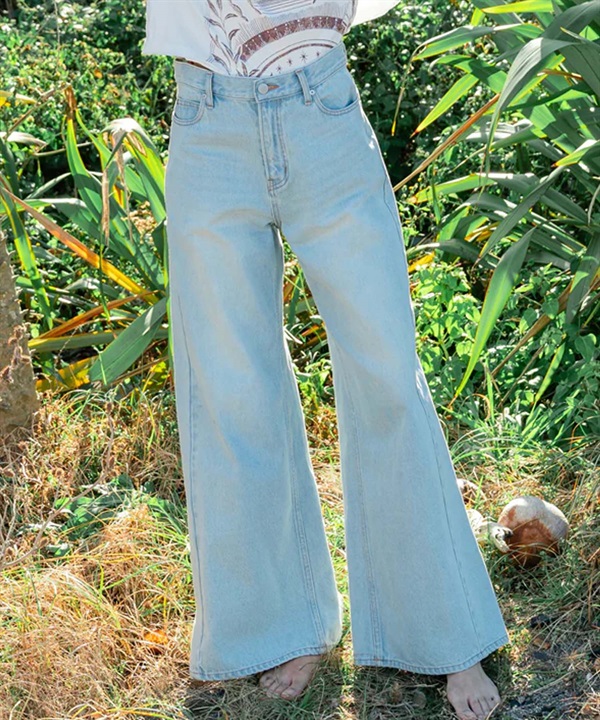 BILLABONG ビラボン ロングパンツ レディース デニム ワイド バギーパンツ WIDE BUGGY DENIM BF013-712