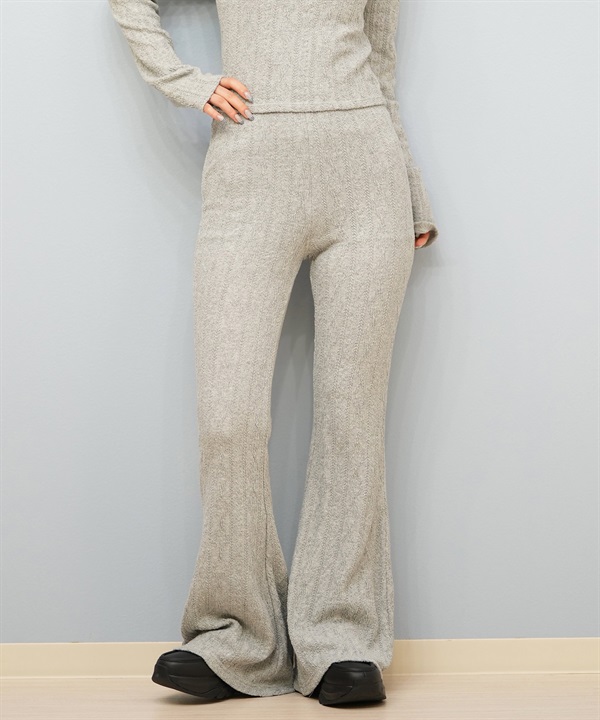 BILLABONG ビラボン ロングパンツ レディース ニットパンツ フレア KNIT LIKE FLARE LEGG セットアップ対応 BF014-702