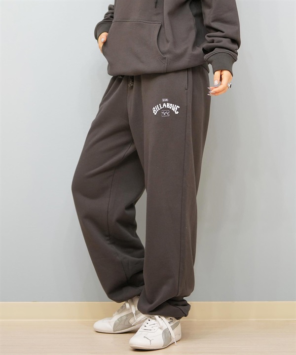 BILLABONG ビラボン ロングパンツ レディース スウェットパンツ 裏毛 ARCH LOGO SWEAT PANT セットアップ対応 BF014-713