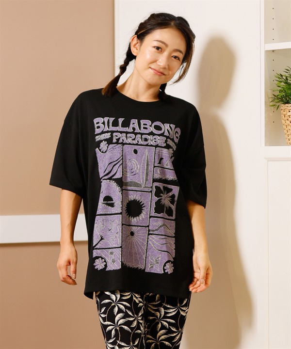 BILLABONG ビラボン 水着 レディース ラッシュガード 半袖 Tシャツ 水陸両用 BF013-861