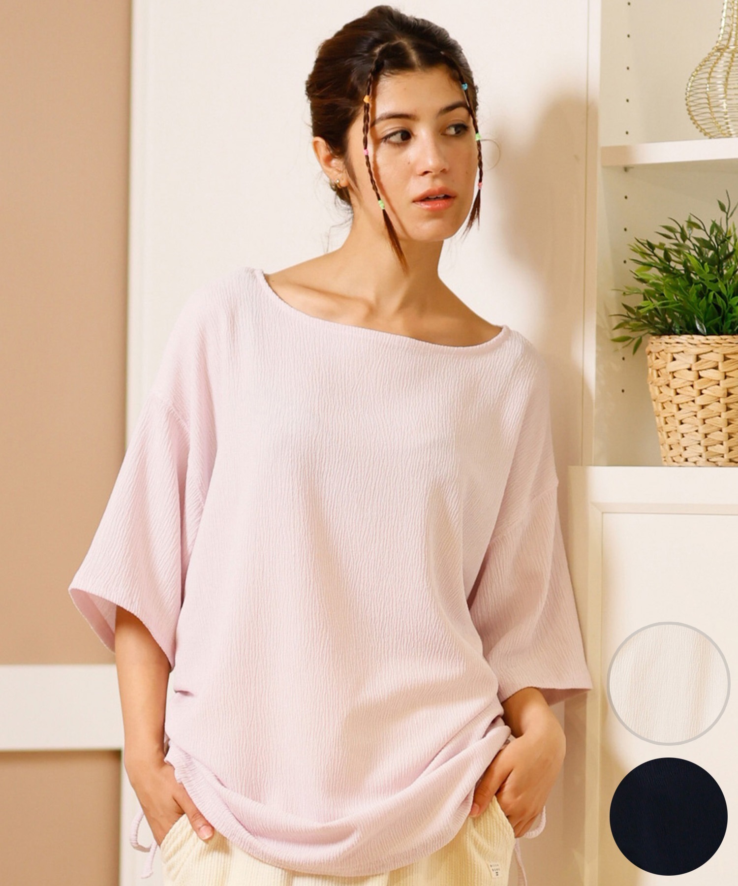 BILLABONG ビラボン 水着 ラッシュガード 半袖 Tシャツ レディース ロング丈 水陸両用 BF013-866