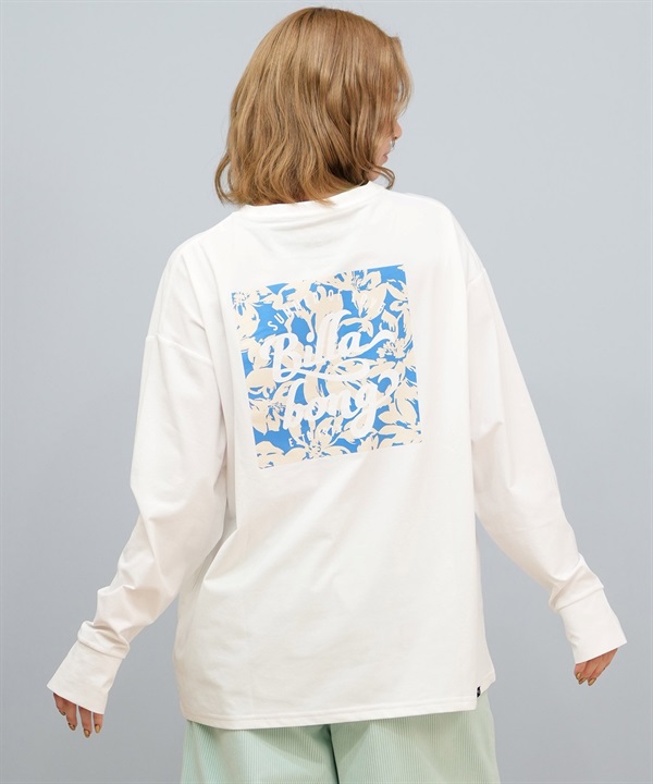 BILLABONG ビラボン 水着 ラッシュガード 長袖 Tシャツ ロンT レディース 水陸両用 UVカット 吸水速乾 ストレッチ BF01C-853