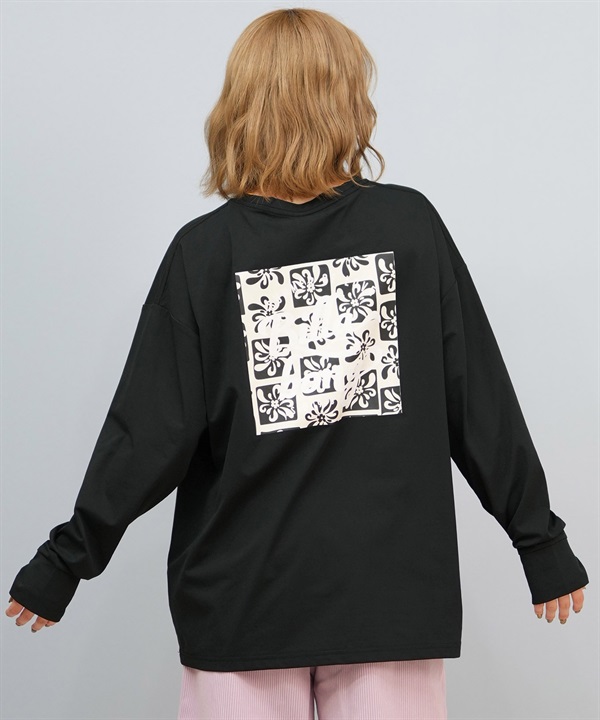 BILLABONG ビラボン 水着 ラッシュガード 長袖 Tシャツ ロンT レディース 水陸両用 UVカット 吸水速乾 ストレッチ BF01C-853