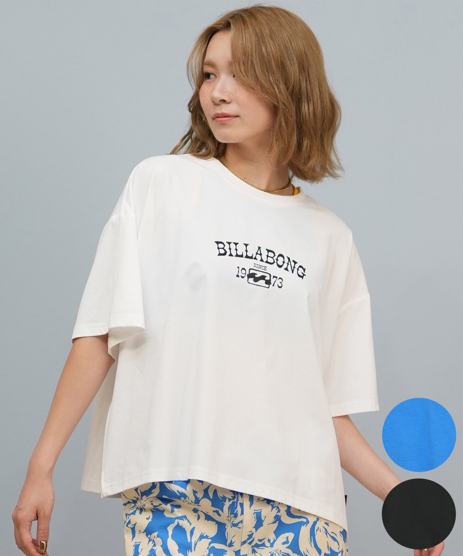 BILLABONG ビラボン 水着 ラッシュガード 半袖 Tシャツ レディース UVカット 吸水速乾 水陸両用  MORFY SS TEE RASH BF01C-854