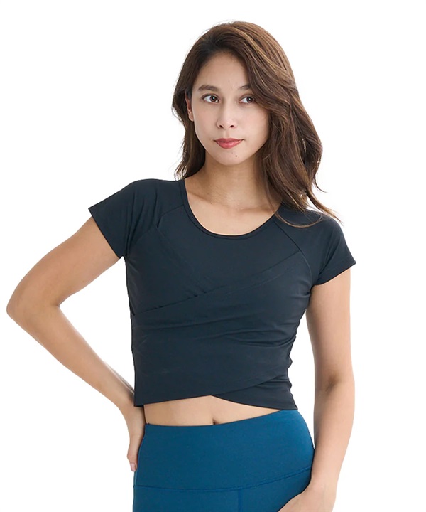 BILLABONG ビラボン 水着 ラッシュガード 半袖 Tシャツ レディース パッド付 水陸両用 耐塩素 UTILITY BRA CUP SS TEE BF01C-866