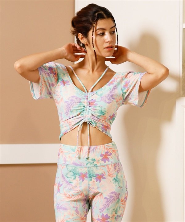 BILLABONG ビラボン ラッシュガード レディース ブラトップ フレア 水陸両用 ユーティリティ UVカット 速乾 セットアップ対応 BF013-882