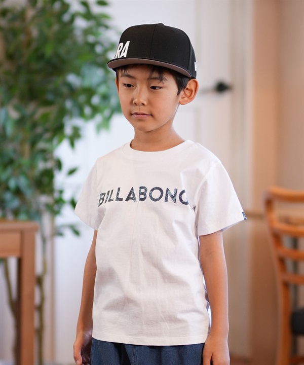 BILLABONG ビラボン 半袖 Tシャツ キッズ ジュニア 子供 ロゴ UNITY LOGO BF015-200