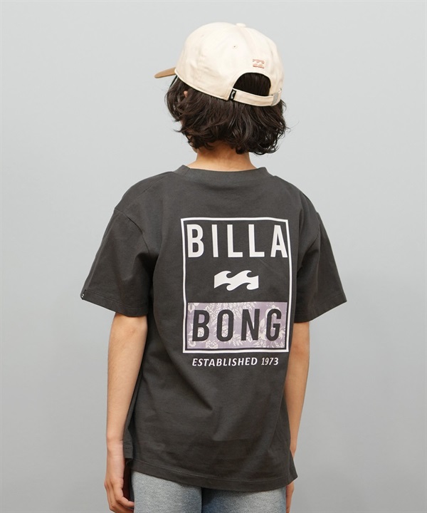 BILLABONG ビラボン 半袖 Tシャツ キッズ ジュニア 子供 ロゴ バックプリント ADVISORY BF015-205