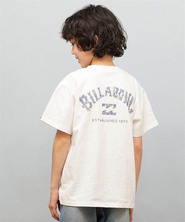 BILLABONG ビラボン 半袖 Tシャツ キッズ ジュニア 子供 バックプリント ARCH FILL BF01E-200