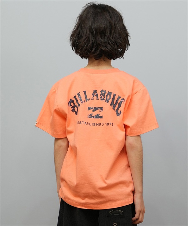 BILLABONG ビラボン 半袖 Tシャツ キッズ ジュニア 子供 バックプリント ARCH FILL BF01E-200