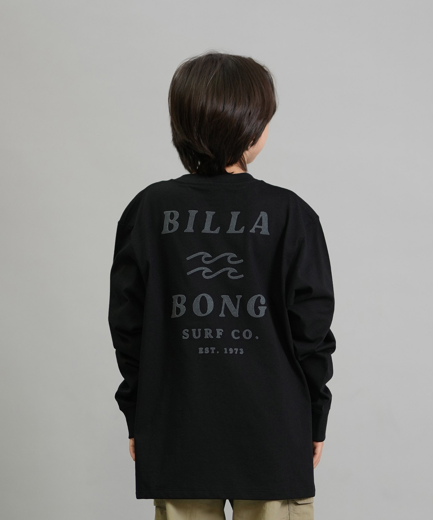 BILLABONG ビラボン 長袖 Tシャツ ロンT キッズ ジュニア 子供 ロゴ