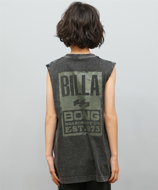 BILLABONG ビラボン タンクトップ キッズ ジュニア 子供 バックプリント ADVISORY TAG BF01E-352
