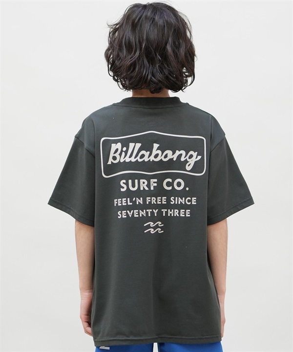 BILLABONG ビラボン 水着 ラッシュガード 半袖 Tシャツ キッズ ジュニア 子供 水陸両用 UVカット 吸水速乾 BF01E-851