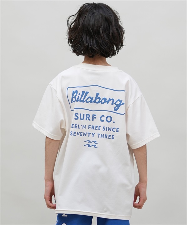 BILLABONG ビラボン 水着 ラッシュガード 半袖 Tシャツ キッズ ジュニア 子供 水陸両用 UVカット 吸水速乾 BF01E-851