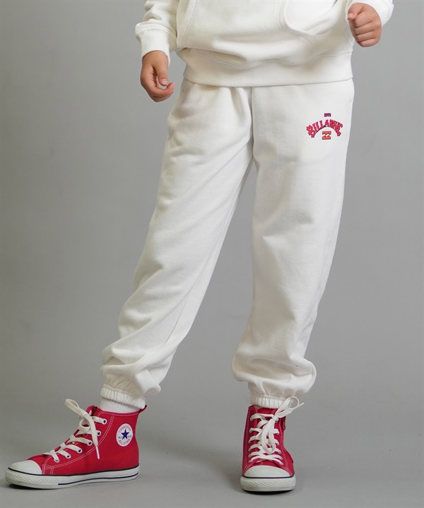 BILLABONG ビラボン ロングパンツ キッズ ジュニア 子供 スウェットパンツ ロゴ ワンポイント 裏毛 親子コーデ セットアップ対応 BF016-720