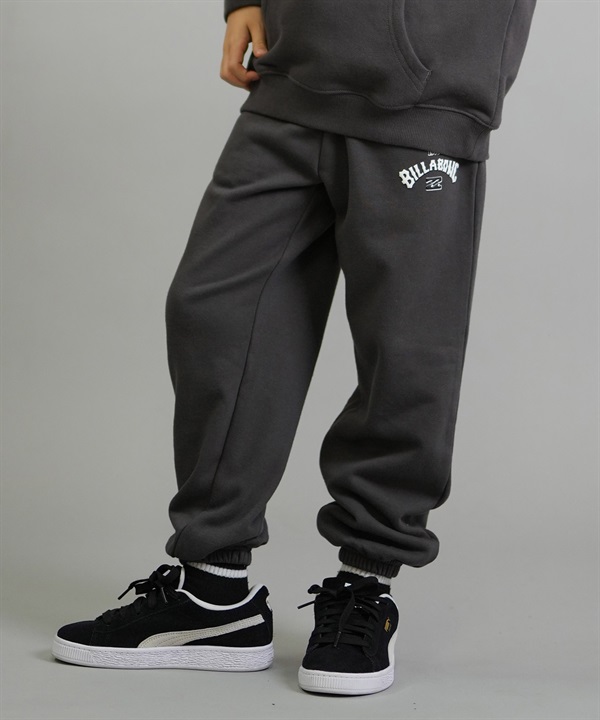 BILLABONG ビラボン ロングパンツ キッズ ジュニア 子供 スウェットパンツ ロゴ ワンポイント 裏毛 親子コーデ セットアップ対応 BF016-720