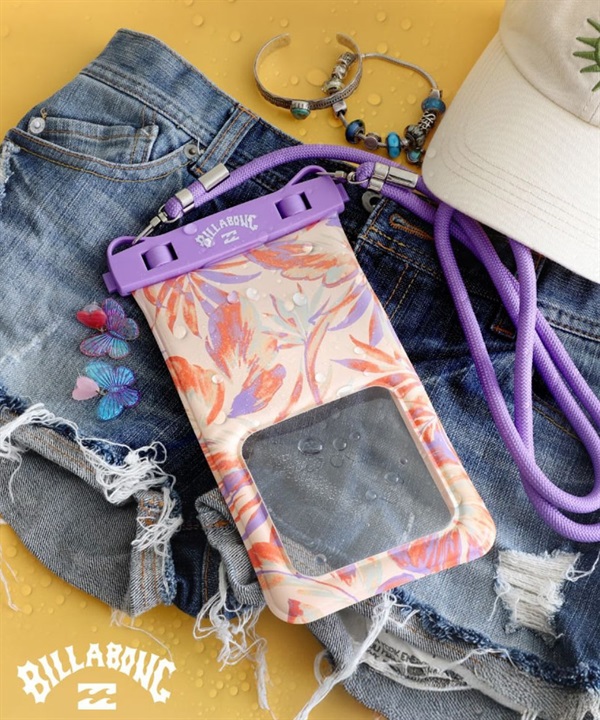BILLABONG ビラボン スマホケース 防水 ロゴ WATER PROOF CASE BF01C-905