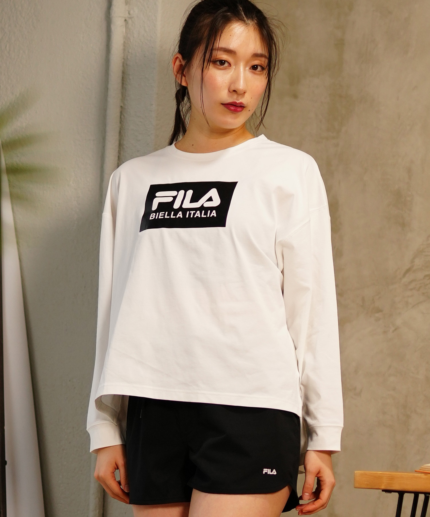 FILA フィラ 4点セット 水着 レディース 325050 セット水着｜ムラサキ