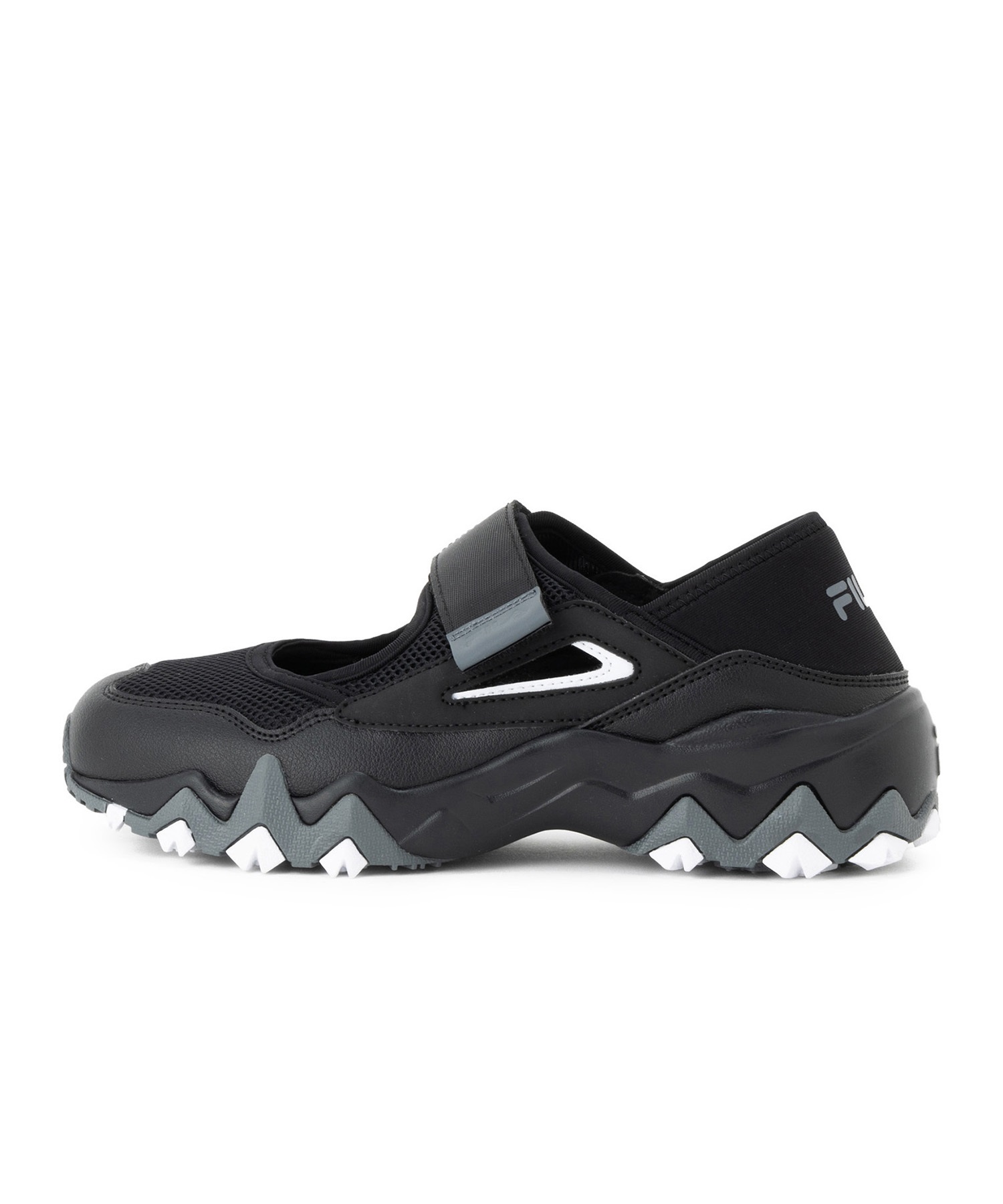 FILA フィラ スニーカー レディース メリージェーン FILA OAKMONT RECOVER オークモント リカバー USS25014003(BLK-23.0cm)