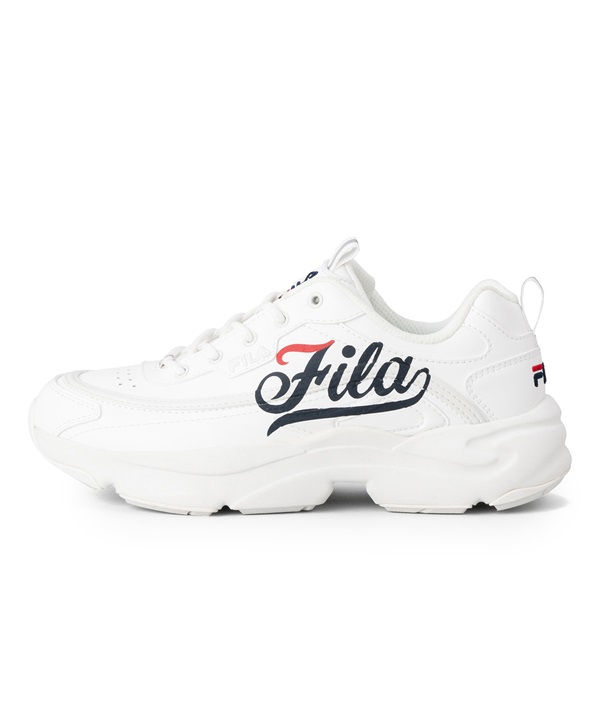 FILA フィラ スニーカー レディース 靴 シューズ 厚底 RAYTONA SCRIPT WHITE NAVY RED UFW25078125