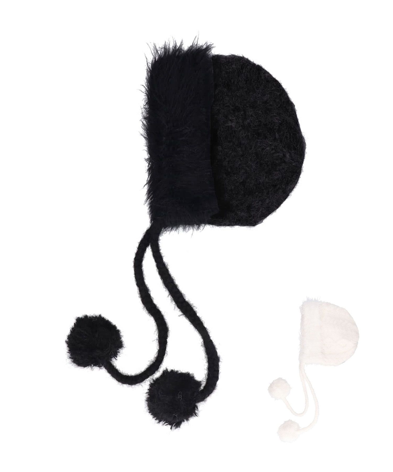 FILA フィラ ニット帽 ビーニー ニットキャップ SKI KNIT FURRY BONNET