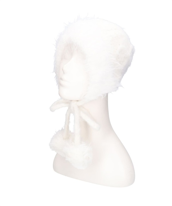 FILA フィラ ニット帽 ビーニー ニットキャップ SKI KNIT FURRY BONNET HOOD 253013673