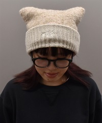 FILA フィラ ビーニー ニットキャップ ニット帽 帽子 猫耳 キャット