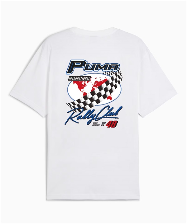 PUMA プーマ 半袖 Tシャツ メンズ バックプリント グラフィックス MOTO 631912