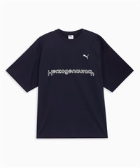 PUMA プーマ 半袖 Tシャツ メンズ フロントプリント ワード