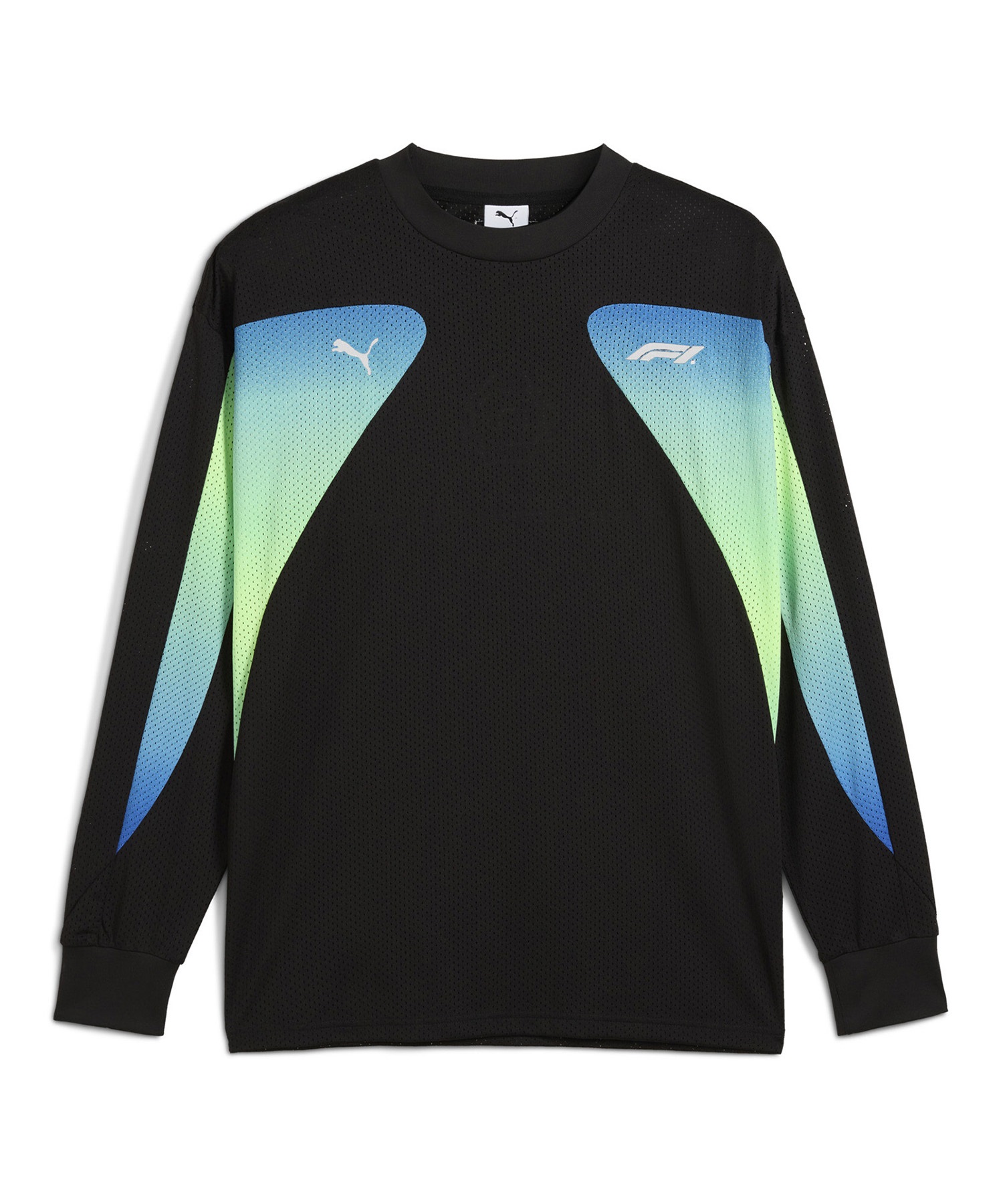 PUMA プーマ 長袖 Tシャツ メンズ ロンT バックプリント F1 スポーツ 631642(01-S)