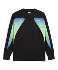 PUMA プーマ 長袖 Tシャツ メンズ ロンT バックプリント F1 スポーツ