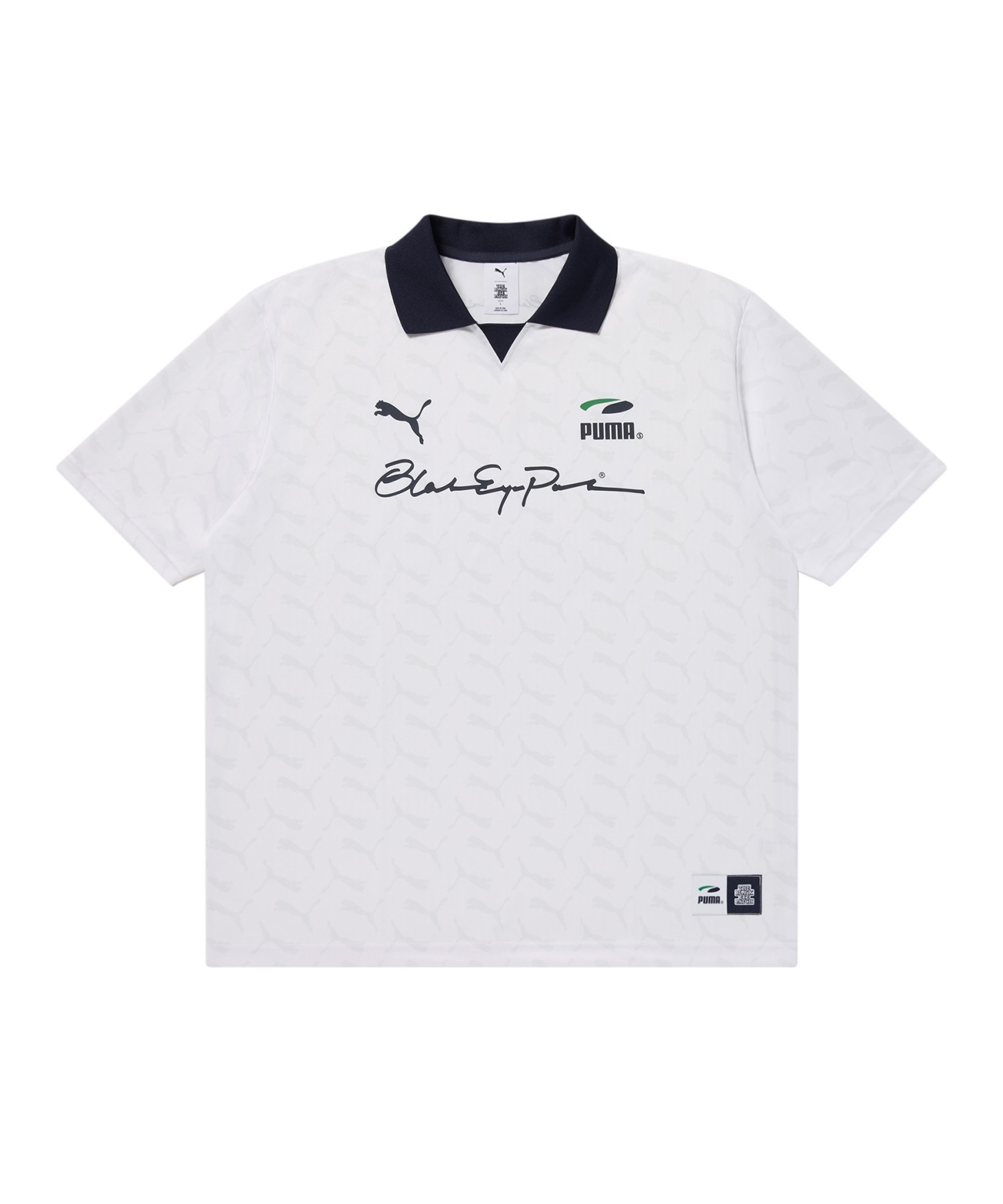 【8月30日発売】PUMA プーマ 半袖 シャツ メンズ PUMA × BlackEyePatch AUTOGRAPHED フットボール 半袖 シャツ 636077(02-M)