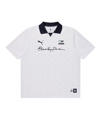 【8月30日発売】PUMA プーマ 半袖 シャツ メンズ PUMA × BlackEyePatch AUTOGRAPHED フットボール 半袖 シャツ 636077(02-M)