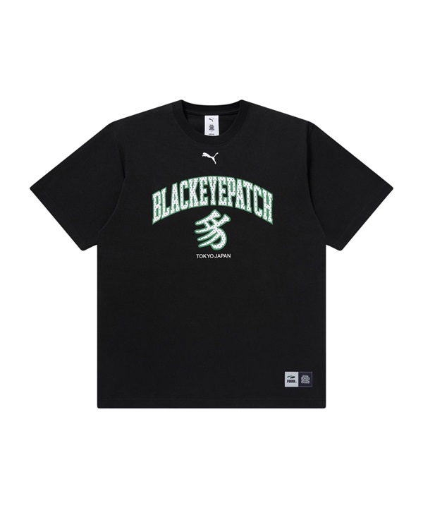 【8月30日発売】PUMA プーマ 半袖 Tシャツ メンズ PUMA × BlackEyePatch KANJI チーム ロゴ 半袖 Tシャツ 636079