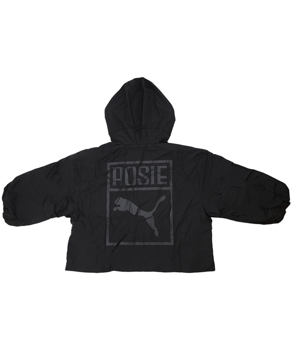 【8月28日発売】PUMA プーマ ジャケット レディース ハーフジップ  BLACKPINK ロゼ 韓国 PUMA X ROSE OVERSIZED HALF-ZIP 633797