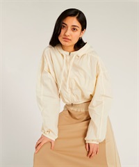 PUMA プーマ パーカー レディース ジップアップパーカー クロップド丈 WARDROBE WOVEN JACKET 633599
