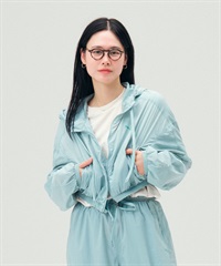 PUMA プーマ パーカー レディース ジップアップパーカー クロップド丈 WARDROBE WOVEN JACKET 633599