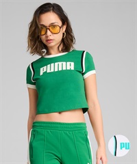 PUMA プーマ 半袖 Tシャツ レディース ミニT クロップド丈