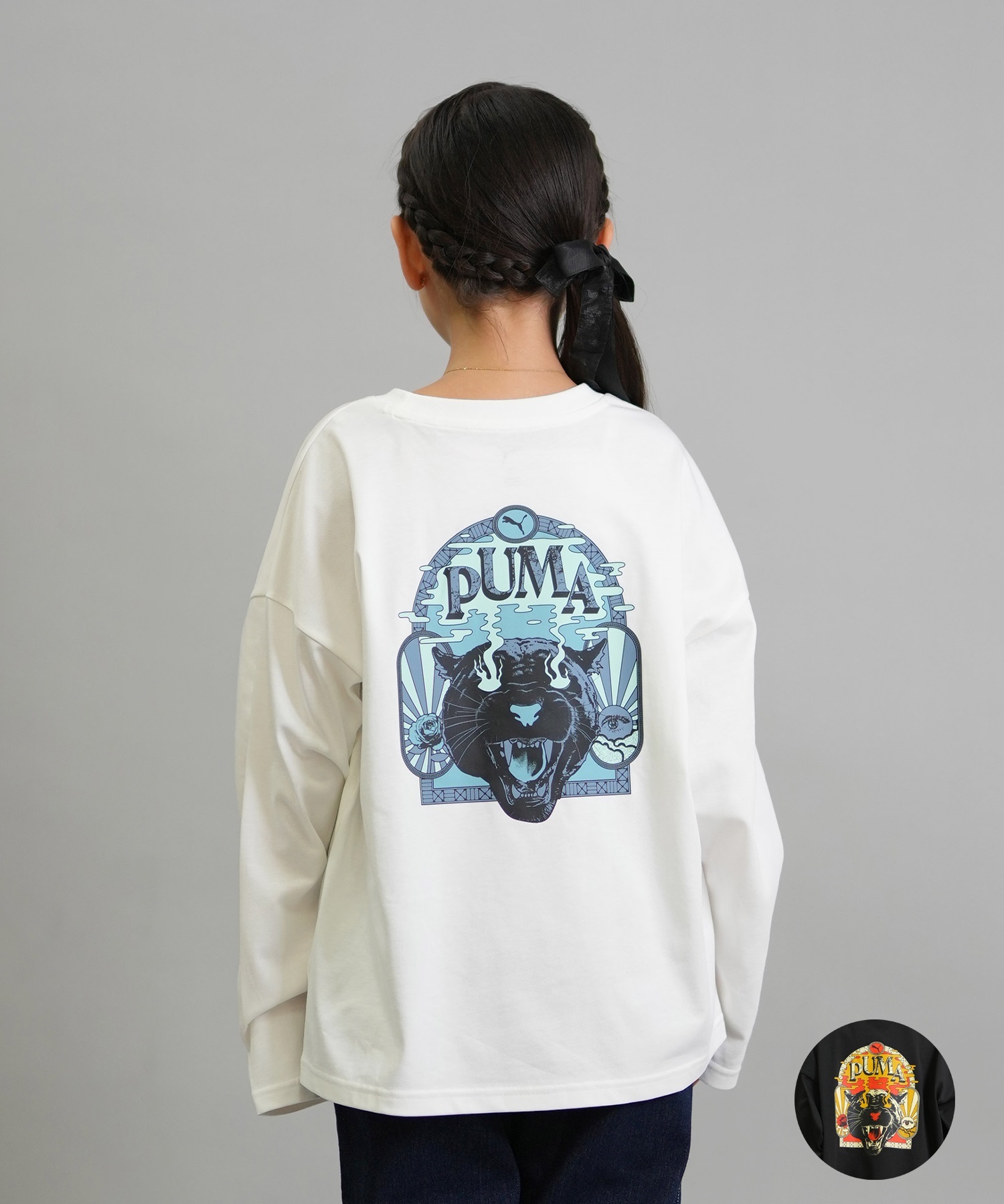 PUMA SKATEBOARDING プーマ スケートボーディング 長袖 Tシャツ キッズ