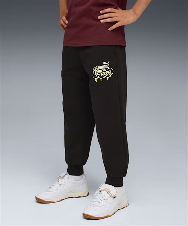 PUMA プーマ ロングパンツ キッズ ジュニア 子供 セットアップ対応 ミッド90S スウェットパンツ 691164