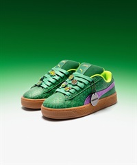 【タートルズコラボ】PUMA プーマ スニーカー メンズ TURTLES タートルズ コラボ 限定 PUMA x TMNT SUEDE XL スウェード 401304(01-26.0cm)