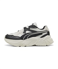 【限定展開】PUMA プーマ スニーカー レディース 厚底 韓国ファッション モノトーン SOPHYR QUIET LUX 401314(01-23.0cm)