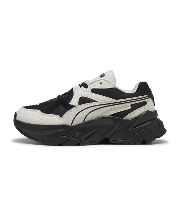 【限定展開】PUMA プーマ スニーカー レディース 厚底 韓国ファッション モノトーン SOPHYR QUIET LUX 401314