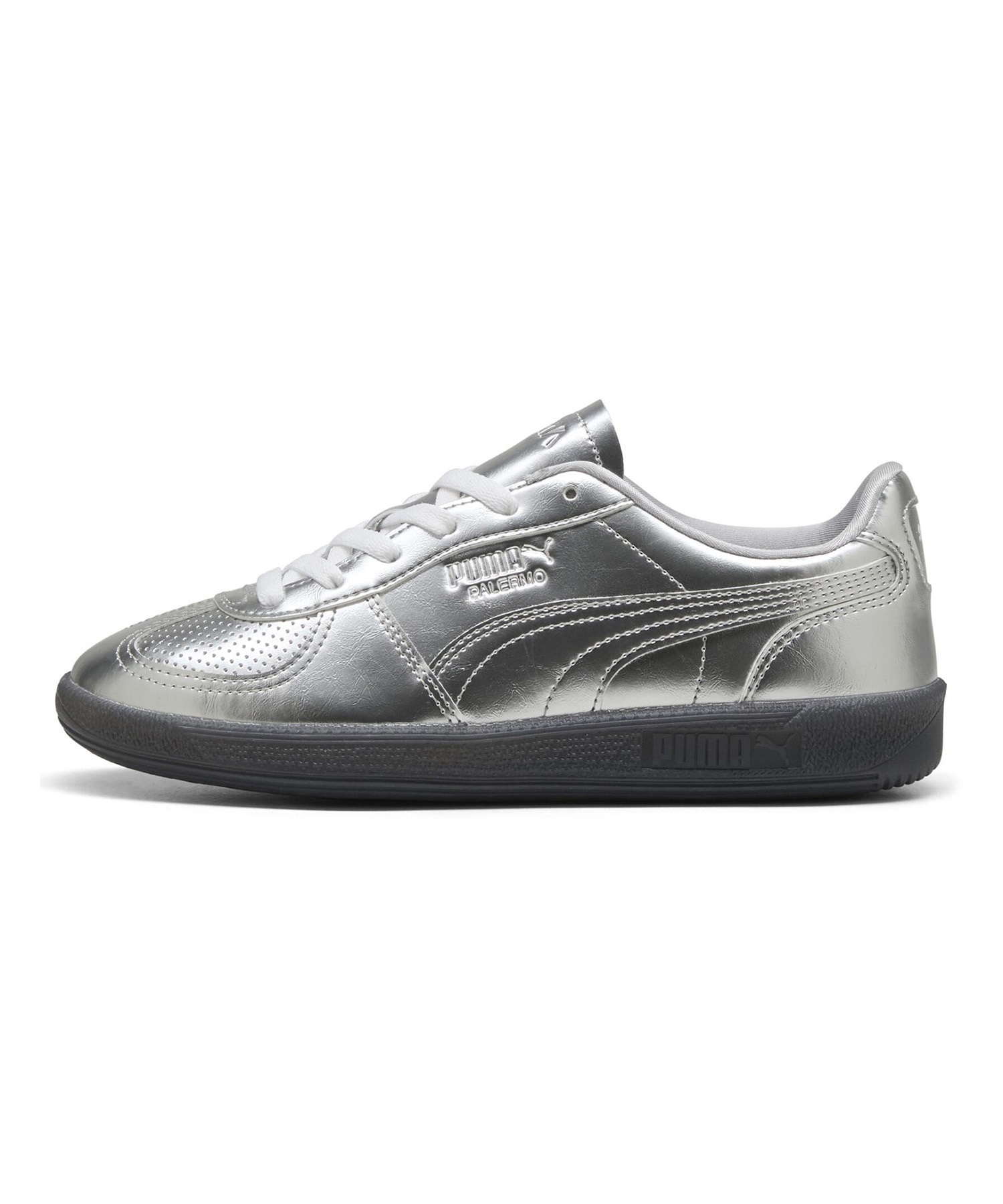 PUMA プーマ スニーカー レディース シルバー 韓国 ファッション パレルモ アストロ エスケープ PALERMO ASTRO ESCAPE 400450(01-23.0cm)
