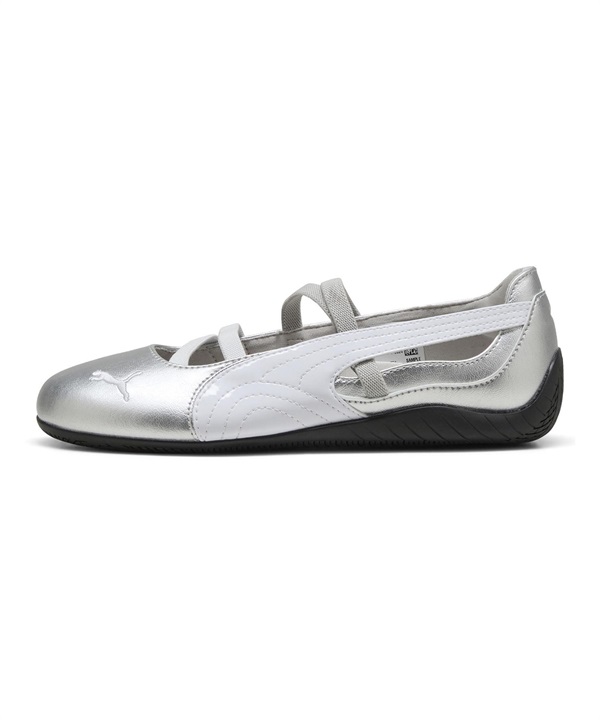 【店頭受取対象外】PUMA プーマ スニーカー レディース メリージェーン シルバー 韓国 SPEEDCAT BALLET MT WNS スピードキャット バレット 401581
