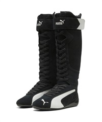 PUMA プーマ レディース ブーツ 韓国 コリア ロングブーツ SPEEDCAT BOOT WNS スピードキャット ブーツ 40377001(01-23.0cm)