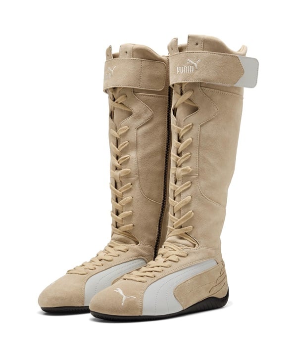 PUMA プーマ レディース ブーツ 韓国 コリア ロングブーツ SPEEDCAT BOOT WNS スピードキャット ブーツ 40377003(03-23.0cm)