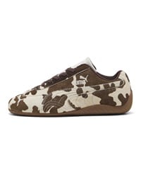 PUMA プーマ スニーカー レディース 韓国 アニマル カウ柄 SPEEDCAT COW WNS スピードキャット 406141 01(01-23.0cm)